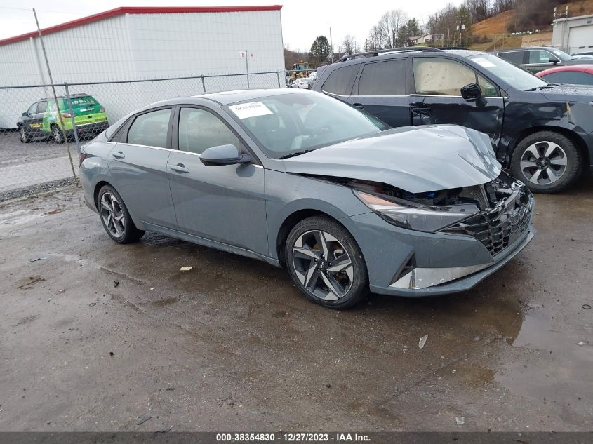 2021 HYUNDAI ELANTRA HYBRID LIMITED - KMHLN4AJ3MU009010