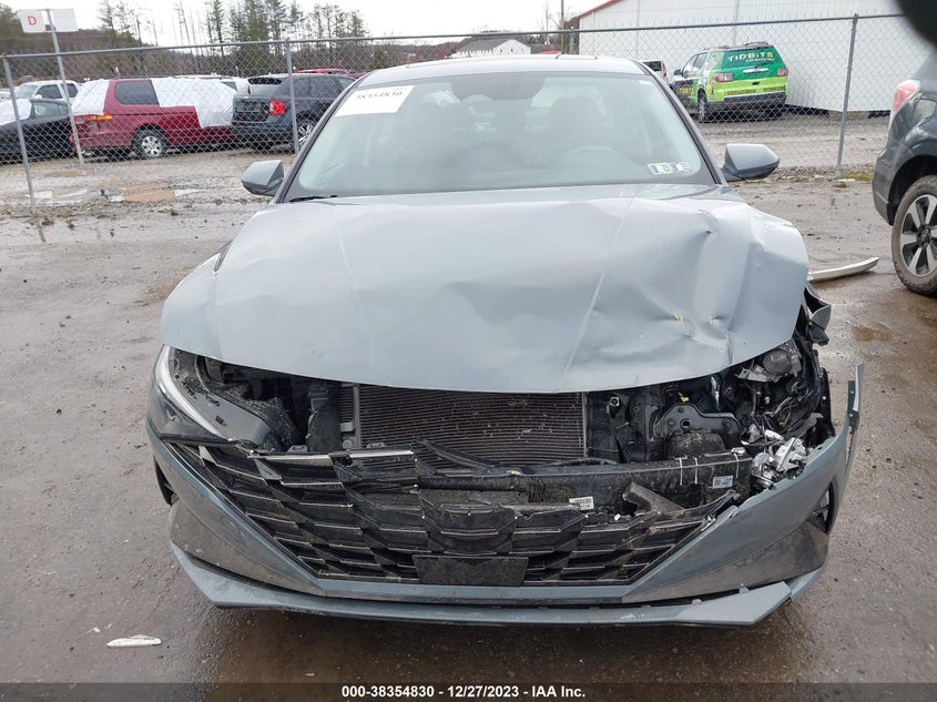 VIN KMHLN4AJ3MU009010 2021 HYUNDAI ELANTRA HYBRID LIMITED