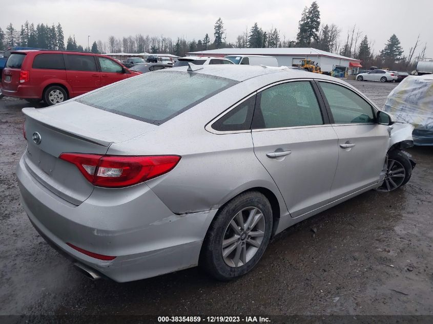 2016 HYUNDAI SONATA - 5NPE24AF9GH392600