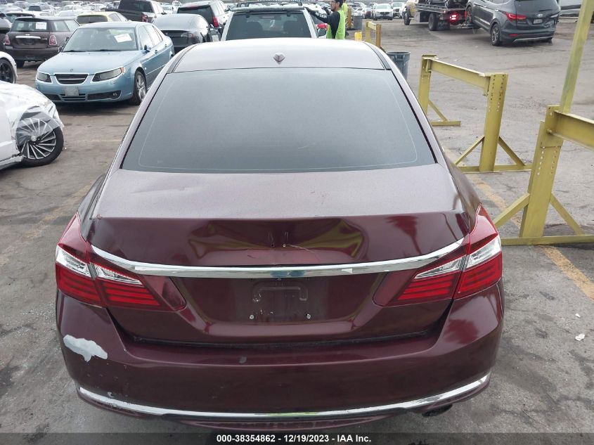 2016 HONDA ACCORD EX-L - 1HGCR2F80GA083253