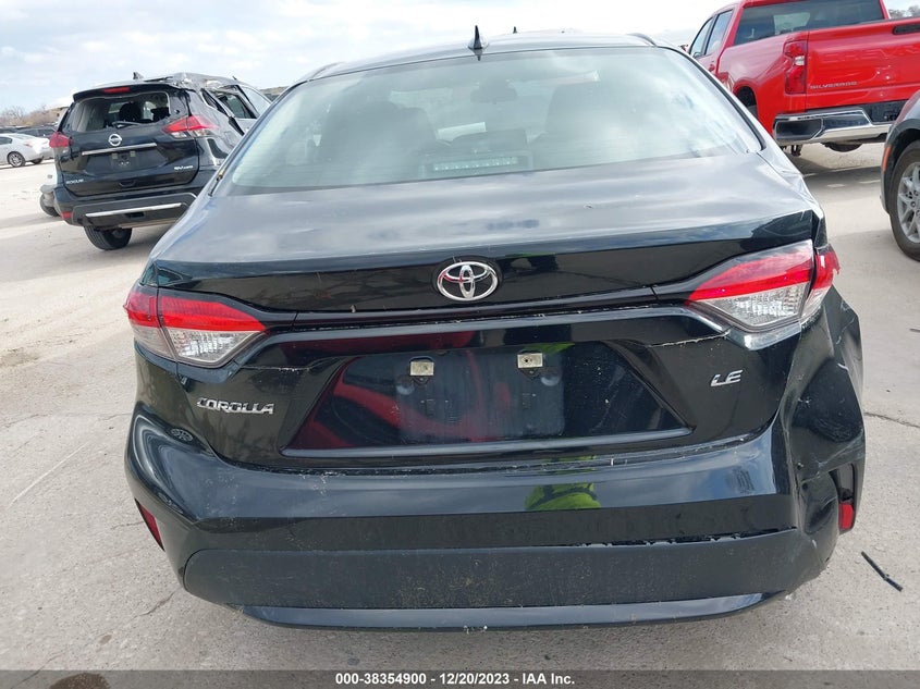 VIN 5YFEPMAE0NP355850 2022 TOYOTA COROLLA LE