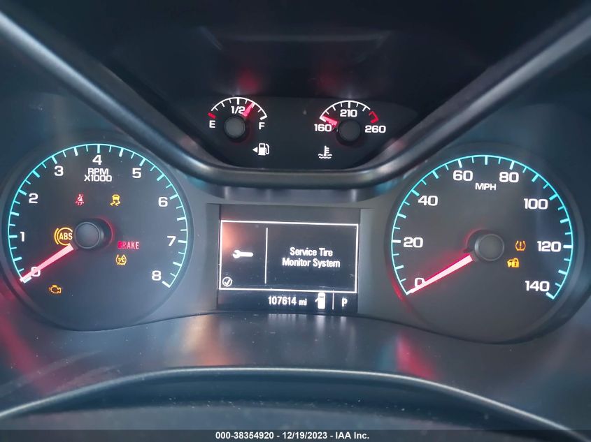 VIN 1GCGSBEN3K1296119 2019 CHEVROLET COLORADO WT