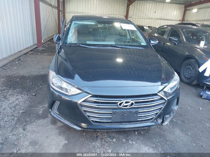 2017 HYUNDAI ELANTRA LIMITED - 5NPD84LF0HH055211