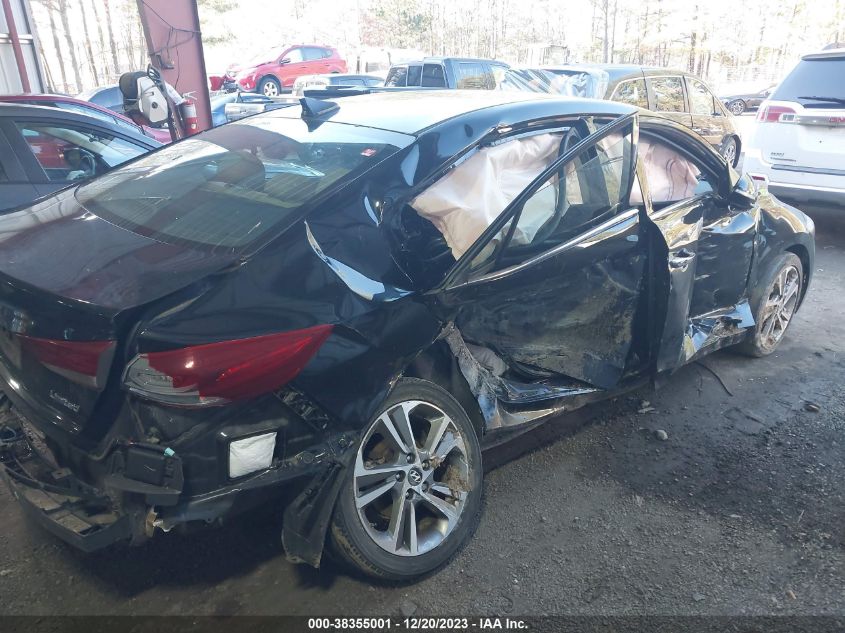 2017 HYUNDAI ELANTRA LIMITED - 5NPD84LF0HH055211