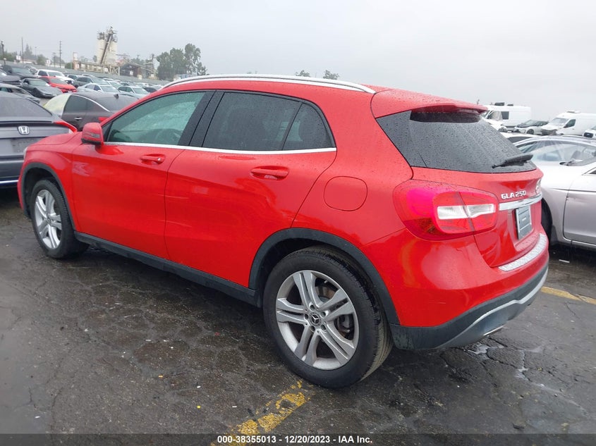 VIN WDCTG4EB4KU016959 2019 MERCEDES-BENZ GLA 250