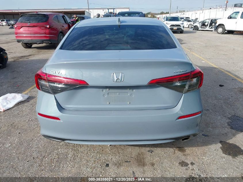 2022 HONDA CIVIC SPORT - 2HGFE2F58NH519067