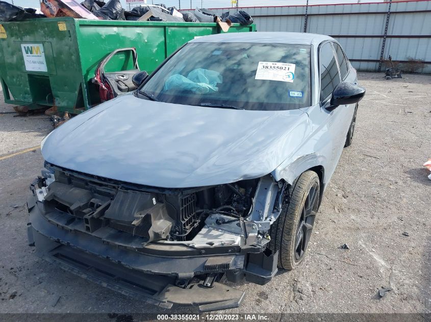 2022 HONDA CIVIC SPORT - 2HGFE2F58NH519067