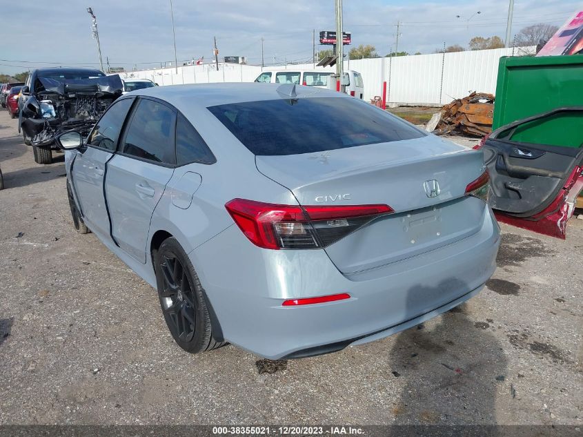 2022 HONDA CIVIC SPORT - 2HGFE2F58NH519067