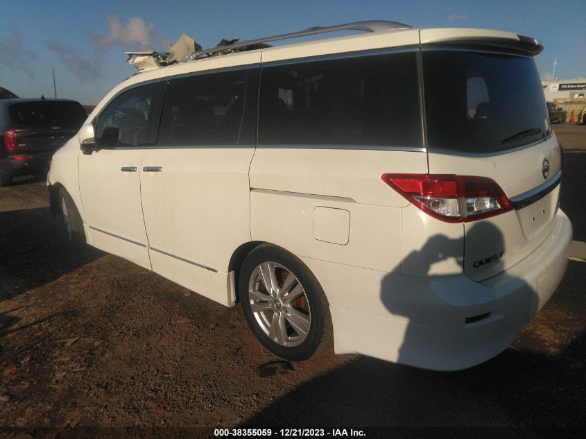 2015 NISSAN QUEST PLATINUM - JN8AE2KP1F9126713