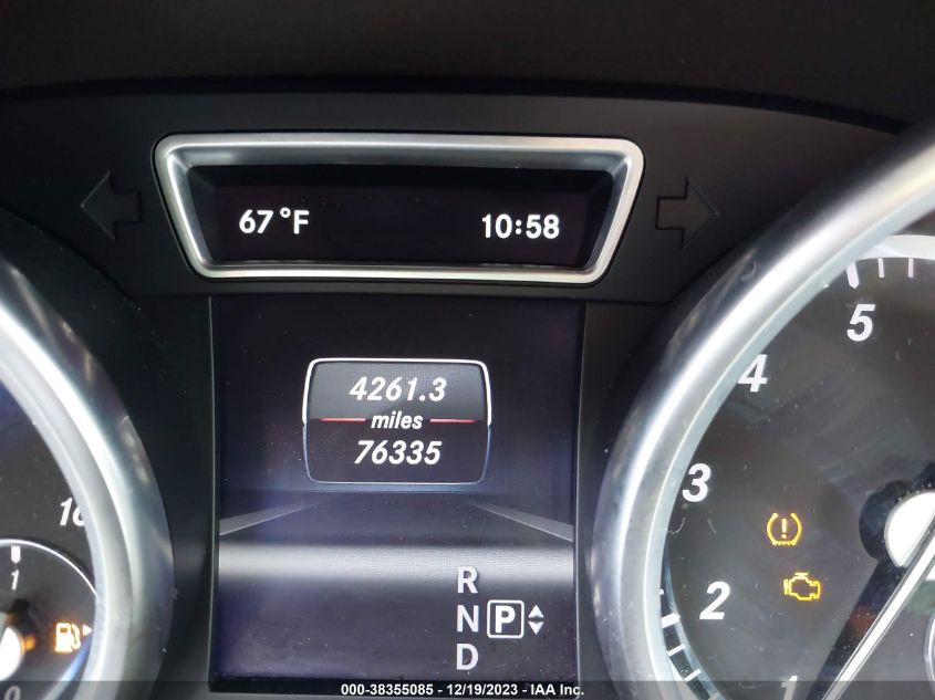 2013 MERCEDES-BENZ ML 350 - 4JGDA5JB2DA232669