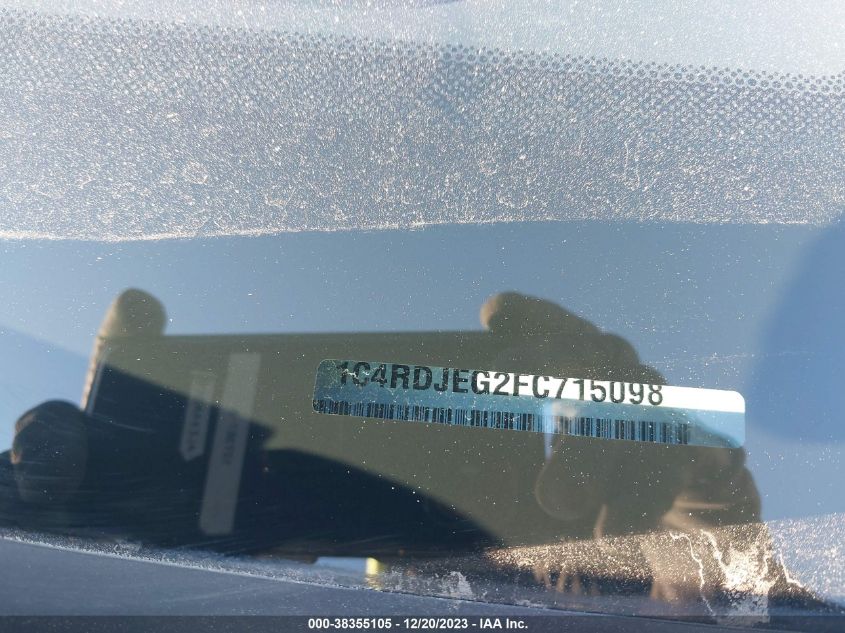 2015 DODGE DURANGO CITADEL - 1C4RDJEG2FC715098