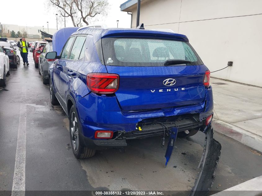 2022 HYUNDAI VENUE SEL/LIMITED - KMHRC8A37NU165691
