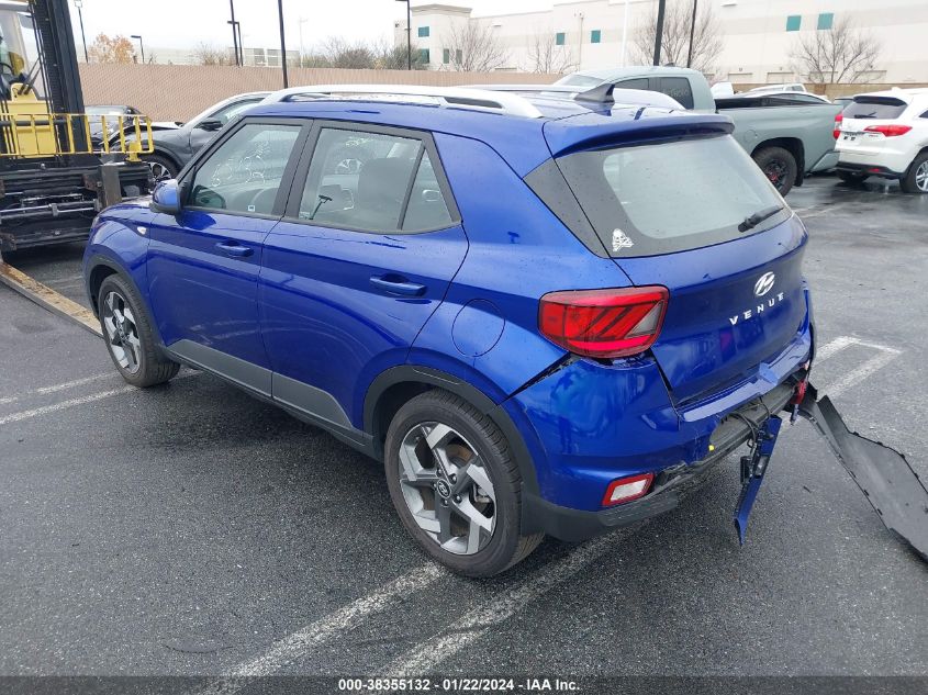 2022 HYUNDAI VENUE SEL/LIMITED - KMHRC8A37NU165691