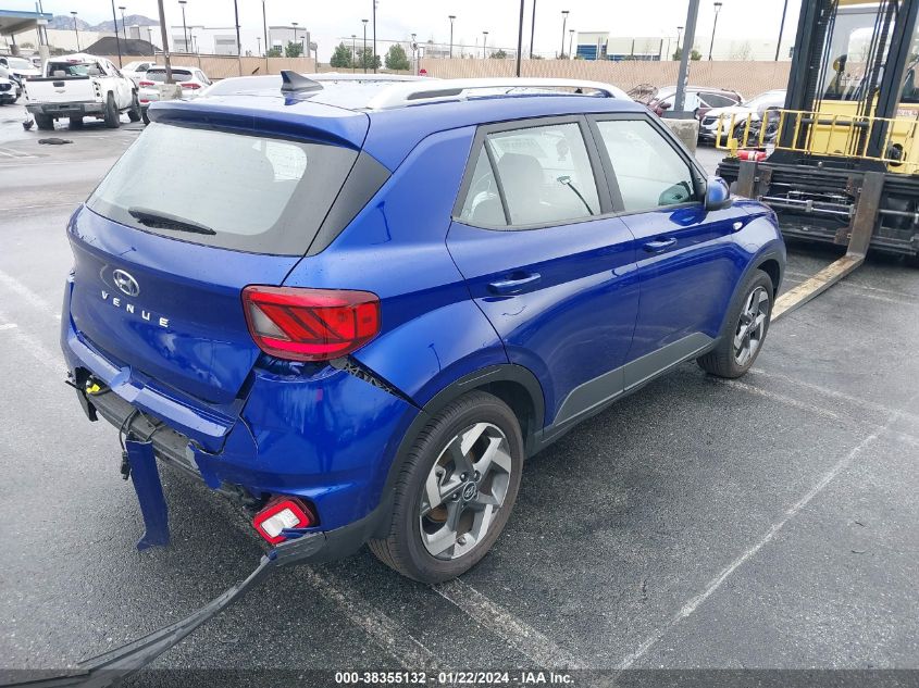 2022 HYUNDAI VENUE SEL/LIMITED - KMHRC8A37NU165691