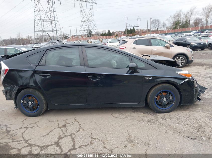 2014 TOYOTA PRIUS FOUR - JTDKN3DU4E1780157
