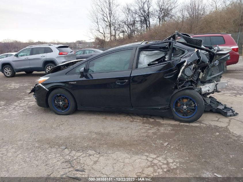2014 TOYOTA PRIUS FOUR - JTDKN3DU4E1780157