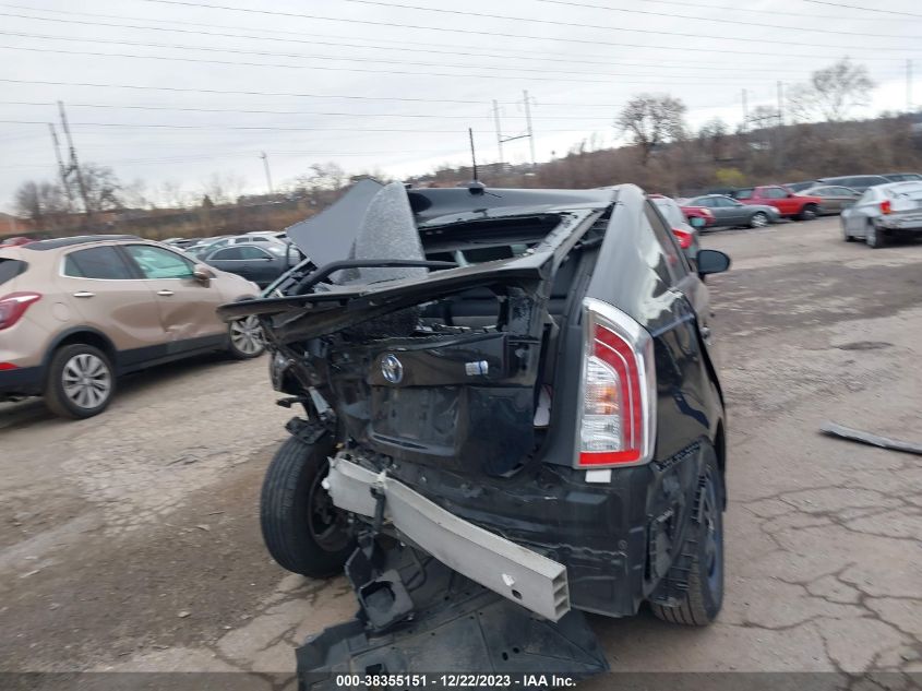 2014 TOYOTA PRIUS FOUR - JTDKN3DU4E1780157