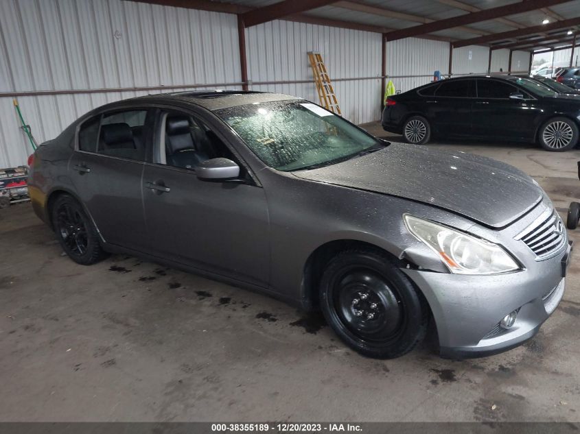 2013 INFINITI G37 JOURNEY - JN1CV6AP8DM713338