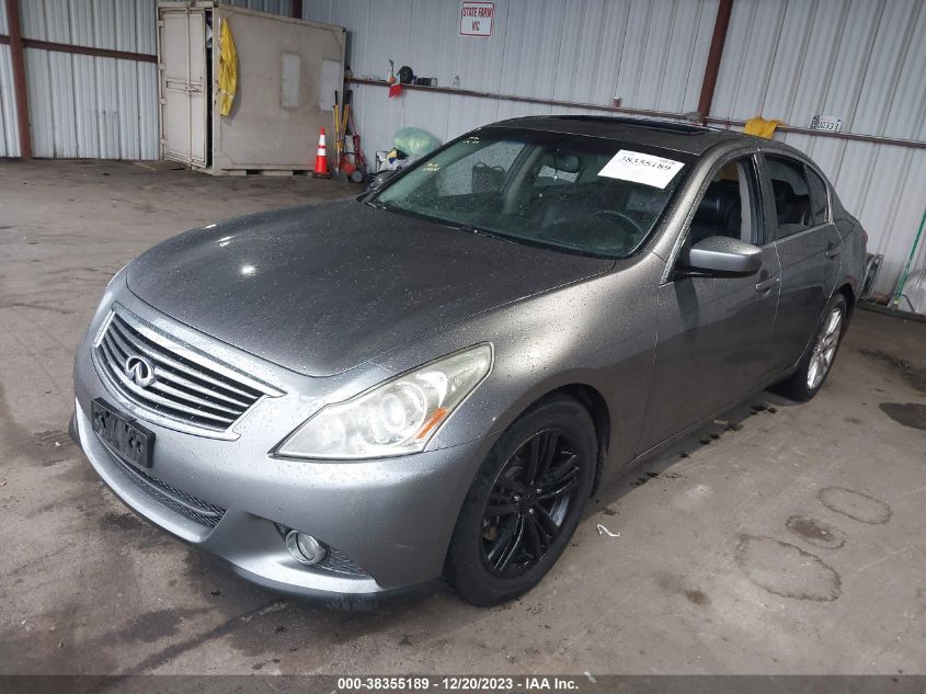 2013 INFINITI G37 JOURNEY - JN1CV6AP8DM713338