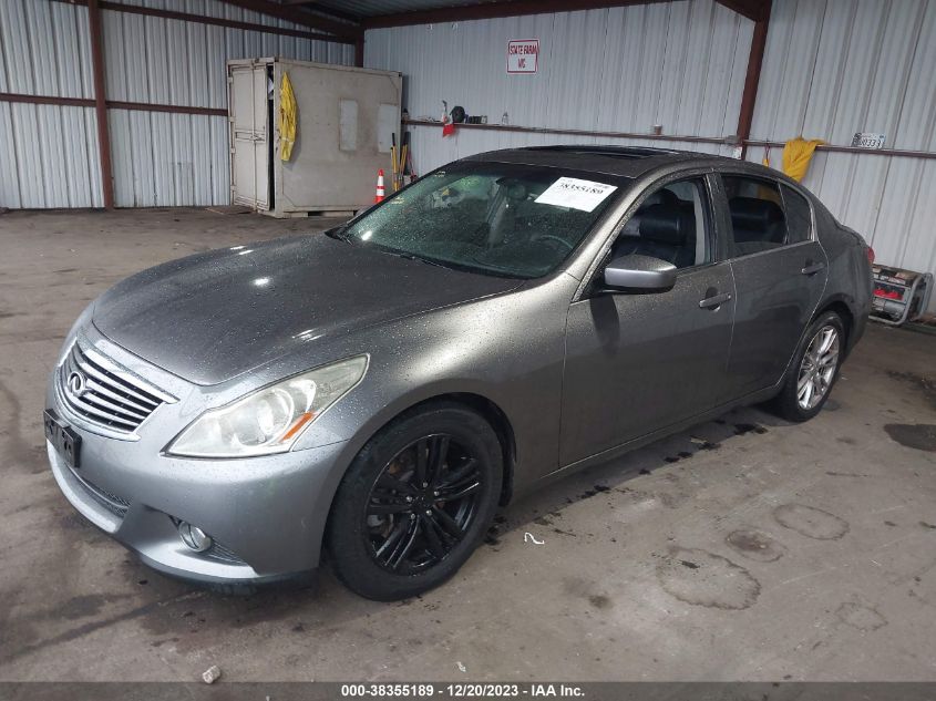 2013 INFINITI G37 JOURNEY - JN1CV6AP8DM713338