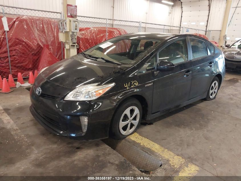 2014 TOYOTA PRIUS TWO - JTDKN3DU1E0358160