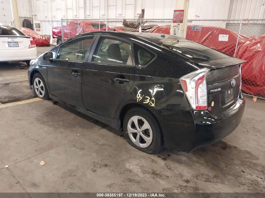 2014 TOYOTA PRIUS TWO - JTDKN3DU1E0358160