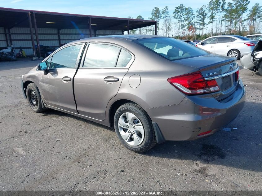 2014 HONDA CIVIC LX - 2HGFB2F53EH506851