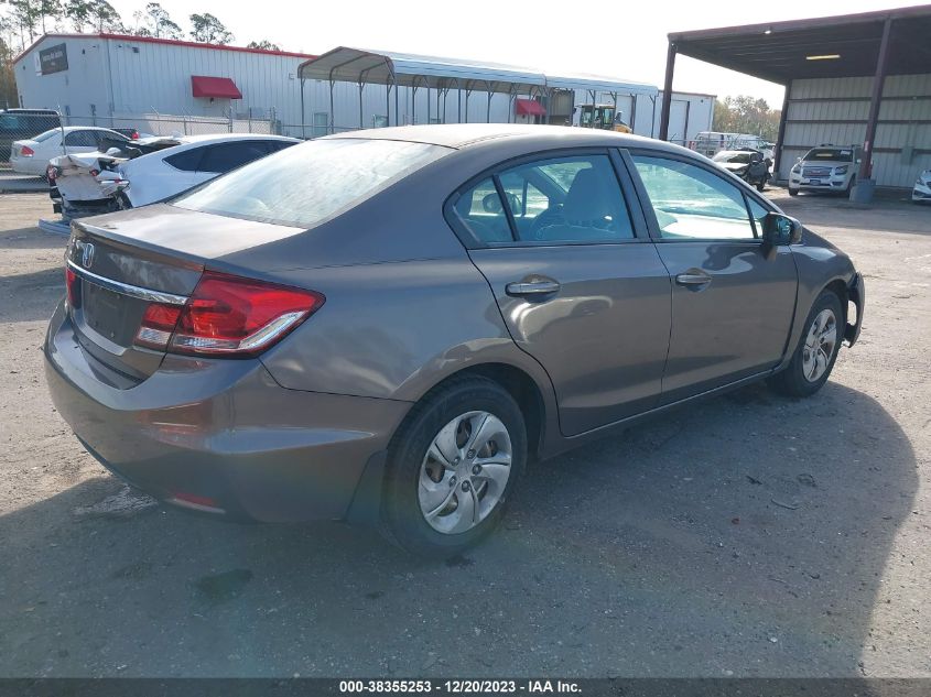 2014 HONDA CIVIC LX - 2HGFB2F53EH506851