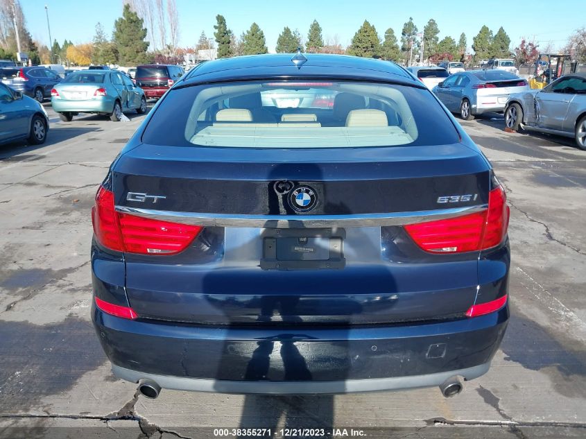 2013 BMW 535I GRAN TURISMO WBASN2C53DC202636