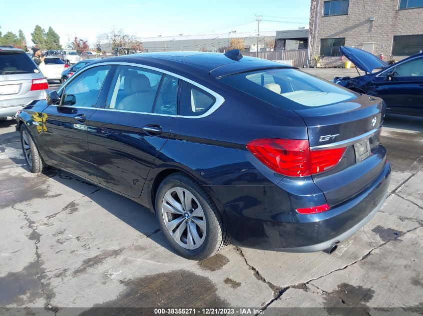 2013 BMW 535I GRAN TURISMO WBASN2C53DC202636