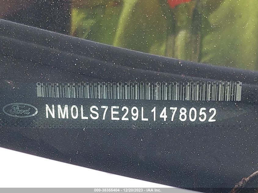 2020 FORD TRANSIT CONNECT XL - NM0LS7E29L1478052