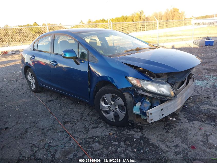 2013 HONDA CIVIC LX - 2HGFB2F50DH511746
