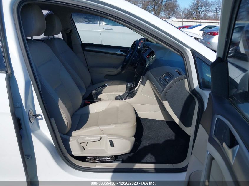 2016 VOLKSWAGEN GOLF TSI SE 4-DOOR - 3VW217AU1GM029740