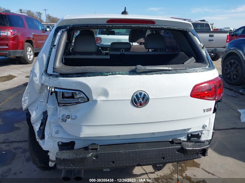2016 VOLKSWAGEN GOLF TSI SE 4-DOOR - 3VW217AU1GM029740