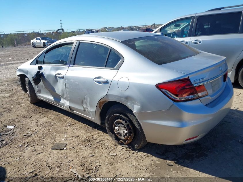 2013 HONDA CIVIC LX - 2HGFB2F56DH546923