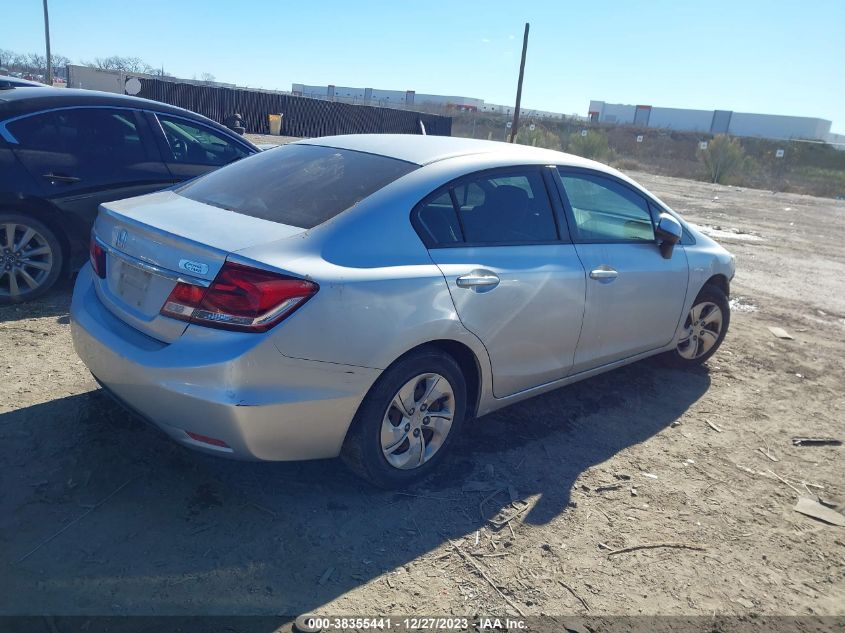 2013 HONDA CIVIC LX - 2HGFB2F56DH546923