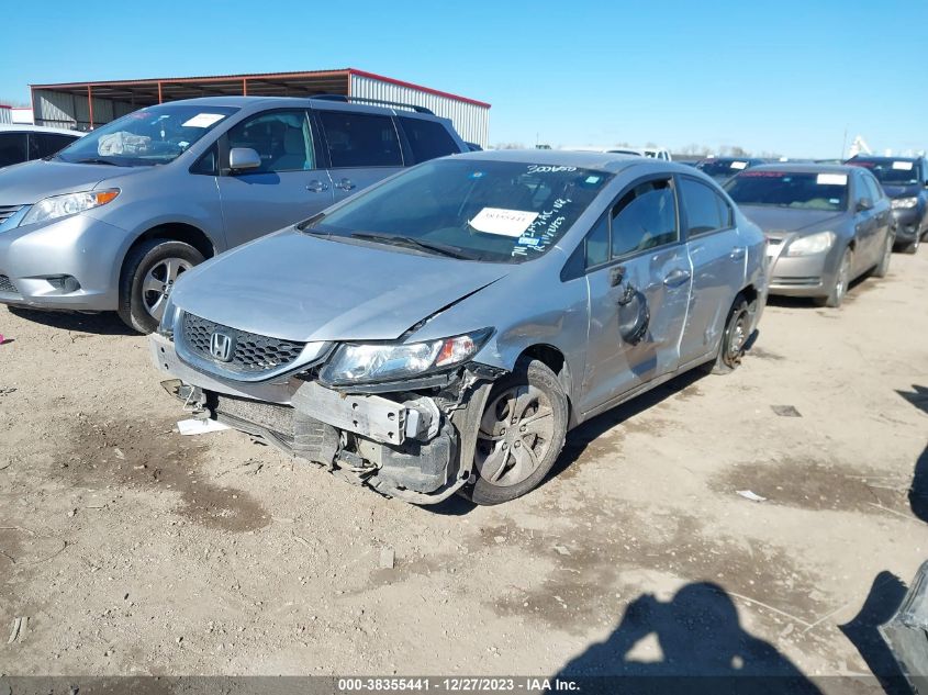 2013 HONDA CIVIC LX - 2HGFB2F56DH546923