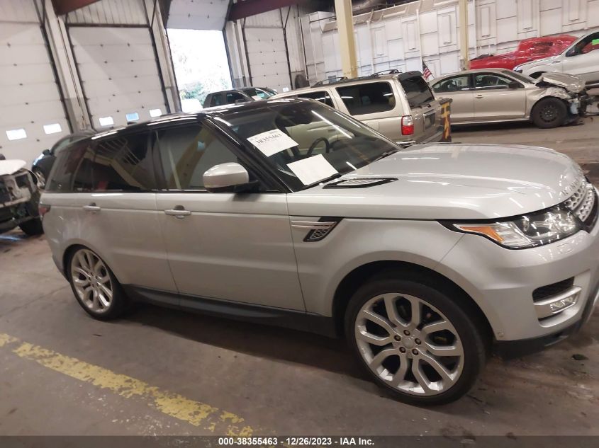 2017 LAND ROVER RANGE ROVER SPORT HSE - SALWR2FK5HA126163