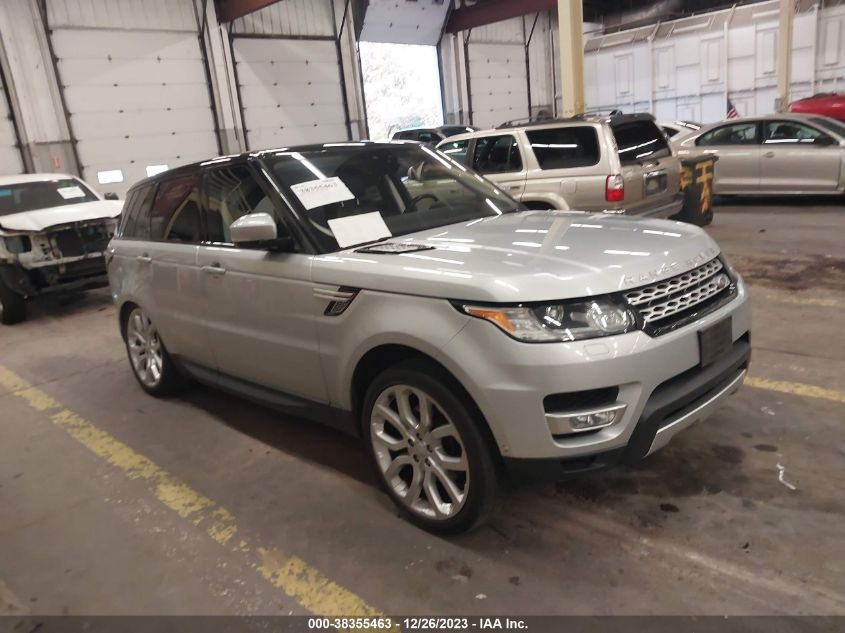 2017 LAND ROVER RANGE ROVER SPORT HSE - SALWR2FK5HA126163