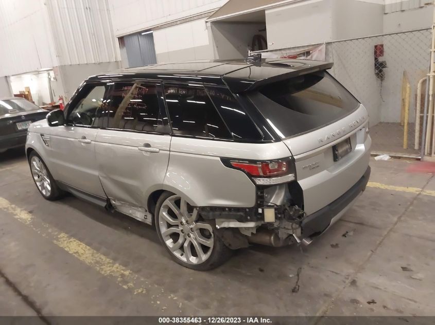 2017 LAND ROVER RANGE ROVER SPORT HSE - SALWR2FK5HA126163