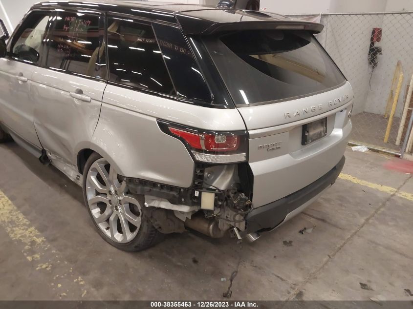 2017 LAND ROVER RANGE ROVER SPORT HSE - SALWR2FK5HA126163