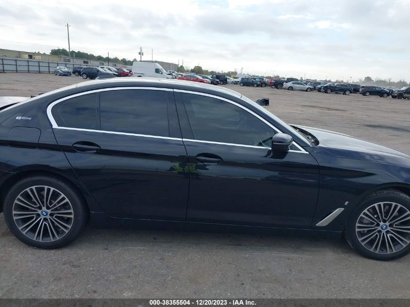 2019 BMW 530E IPERFORMANCE - WBAJA9C59KB254212
