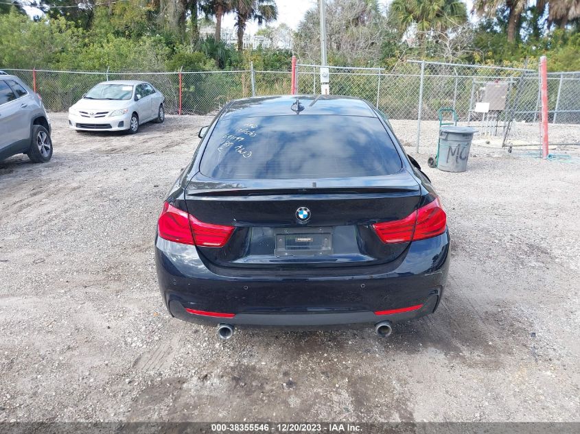2018 BMW 440I GRAN COUPE XDRIVE WBA4J7C52JBH14328
