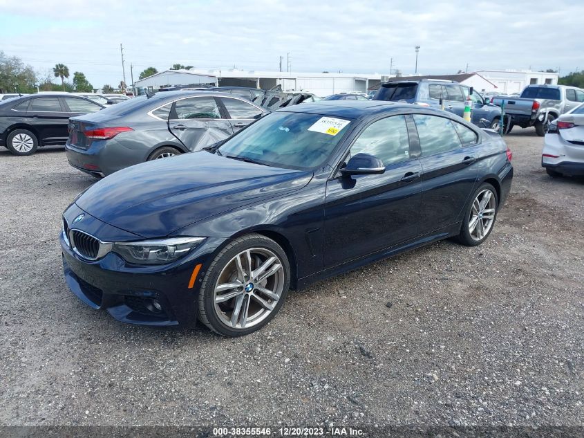2018 BMW 440I GRAN COUPE XDRIVE WBA4J7C52JBH14328