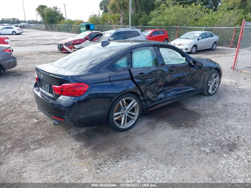 2018 BMW 440I GRAN COUPE XDRIVE WBA4J7C52JBH14328
