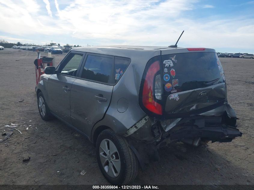 2015 KIA SOUL - KNDJN2A25F7227573