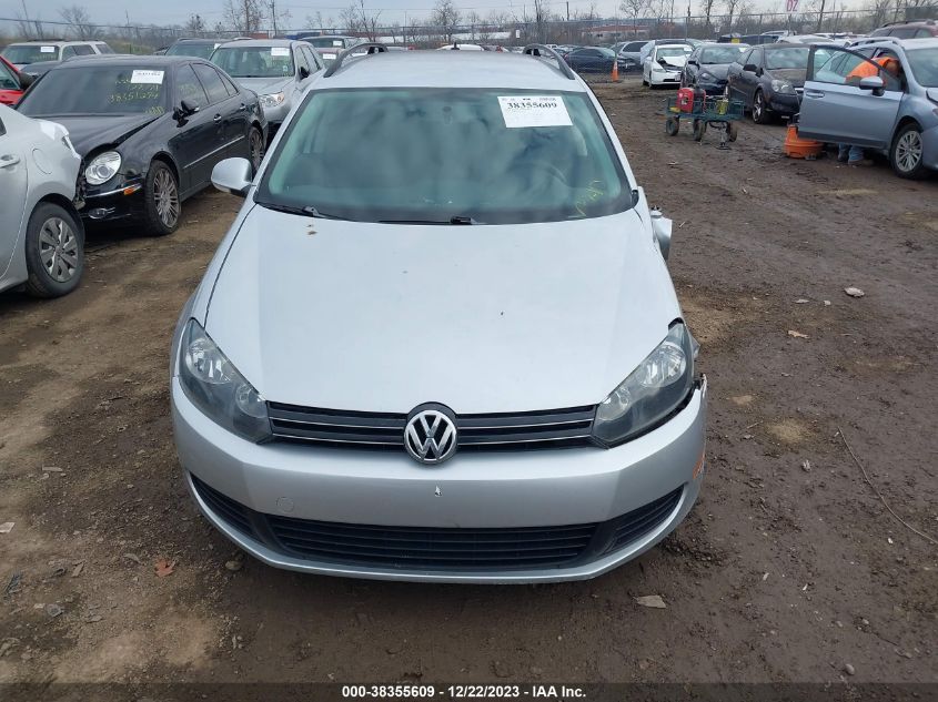 2014 VOLKSWAGEN JETTA SPORTWAGEN 2.0L TDI - 3VWPL7AJ6EM616812