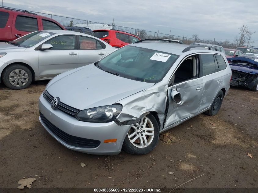 2014 VOLKSWAGEN JETTA SPORTWAGEN 2.0L TDI - 3VWPL7AJ6EM616812