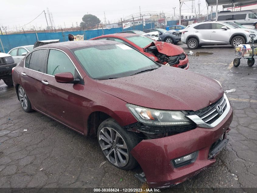 2014 HONDA ACCORD SPORT - 1HGCR2F53EA242544