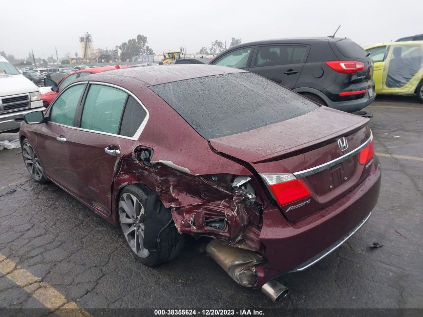 2014 HONDA ACCORD SPORT - 1HGCR2F53EA242544